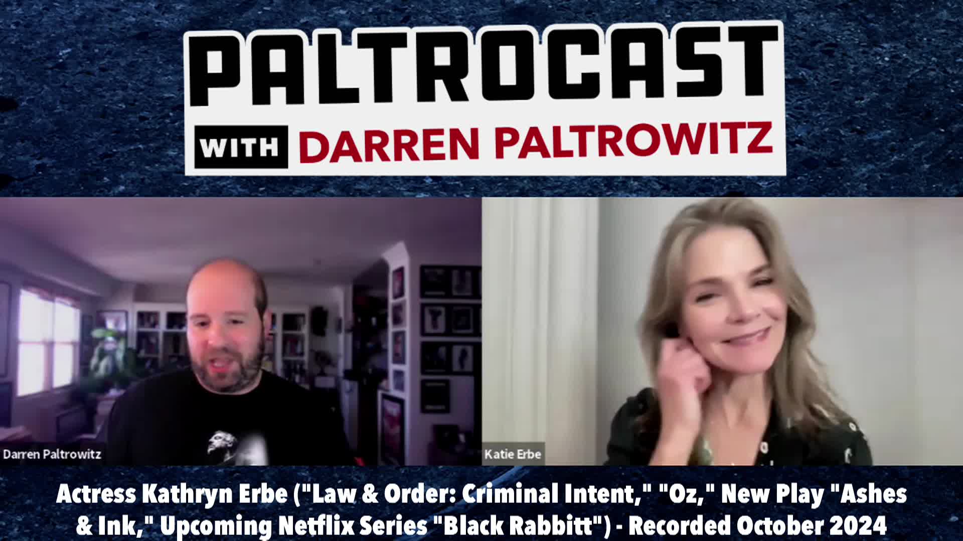 Thumbnail image for Paltrocast - Kathryn Erbe, David Alpay, Juston Gordon-Montgomery