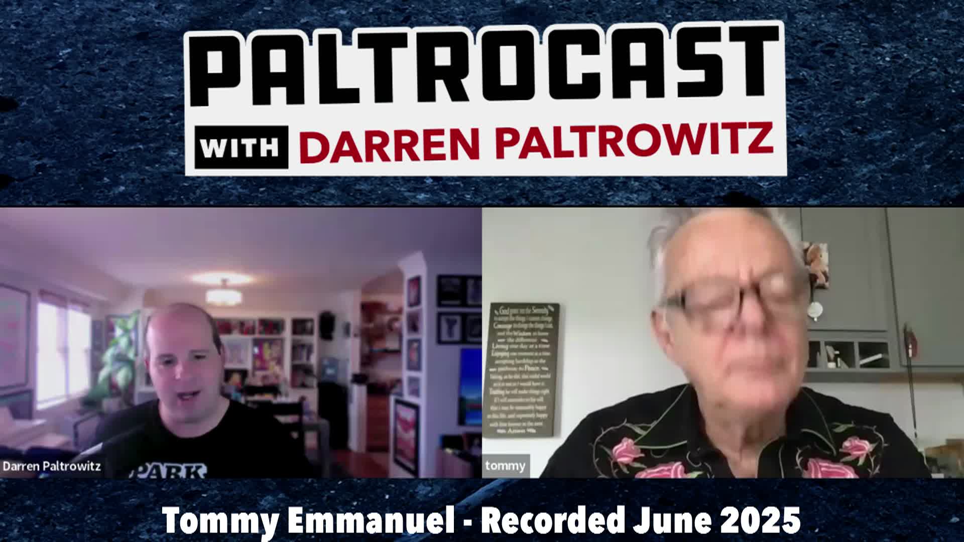 Paltrocast - Tommy Emmanuel, Producers of The Buccaneers