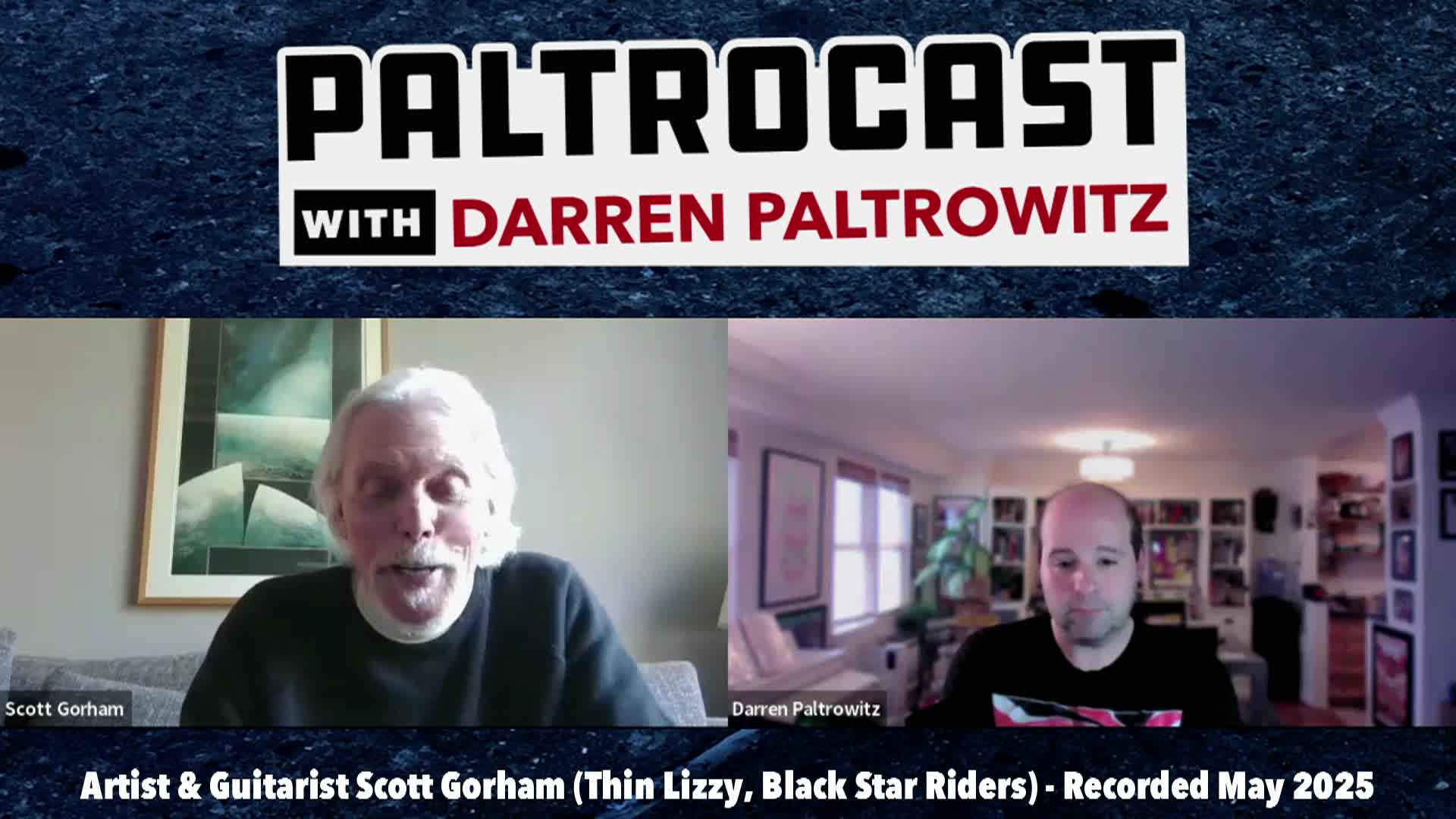 Paltrocast - Thin Lizzys Scott Gorham, Eloise Lovell Anderson, Ernesto Diaz Espinoza