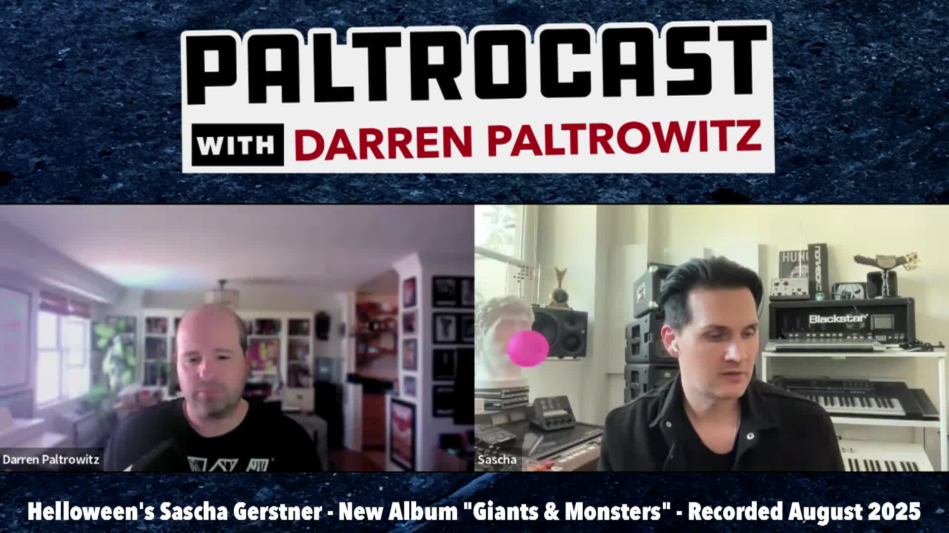 Paltrocast - Helloween's Sascha Gerstner, Gianni Paolo, Stars of The Institute