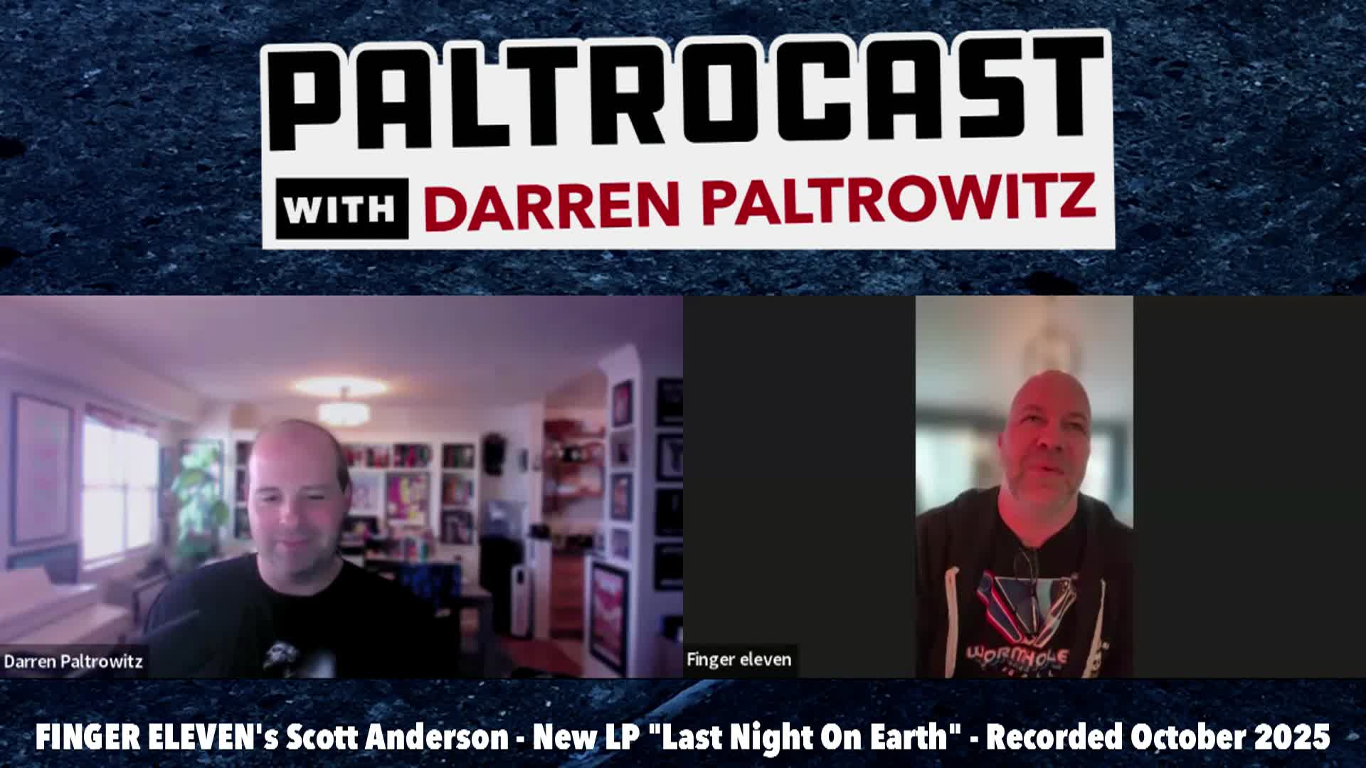 Thumbnail image for Paltrocast - FINGER ELEVEN's Scott Anderson,  Director Amy Herdy