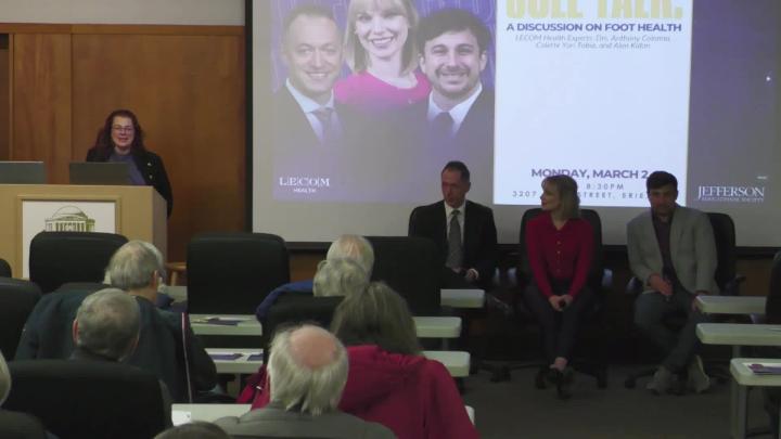 Thumbnail image for JES- Sole Talk A Discussion on Foot Health - LECOM Health Experts Drs. Anthony Colonna,  Colette Yori Tobia, and Alan Kidon